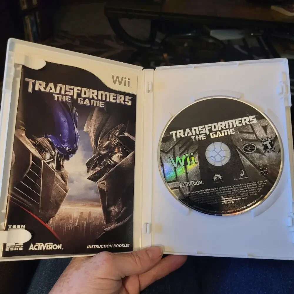 Nintendo wii transformers